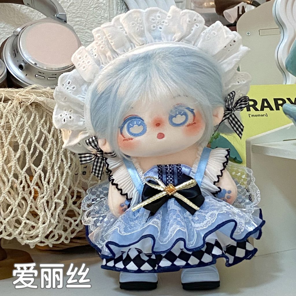 图片[2]-【兔兔晚安】【娃衣】女20厘米棉花娃娃衣服洛丽塔礼服明星玩偶娃衣原创设计不含娃娃-棉花屋