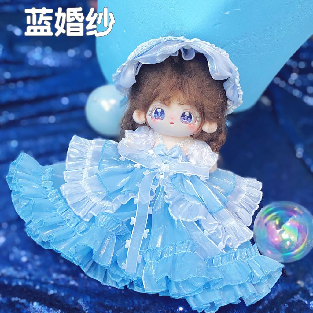 图片[3]-【兔兔晚安】【娃衣】女20厘米棉花娃娃衣服洛丽塔礼服明星玩偶娃衣原创设计不含娃娃-棉花屋