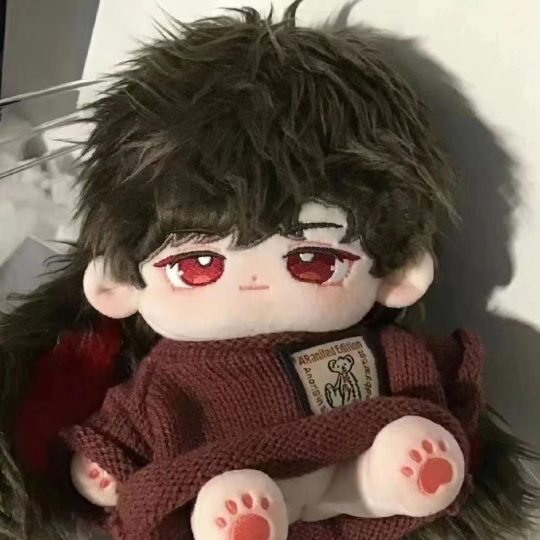 【酒红色毛衣套装】【娃衣】棉花娃娃娃衣20厘米可换装男娃女娃毛绒公仔套装娃衣礼物-棉花屋