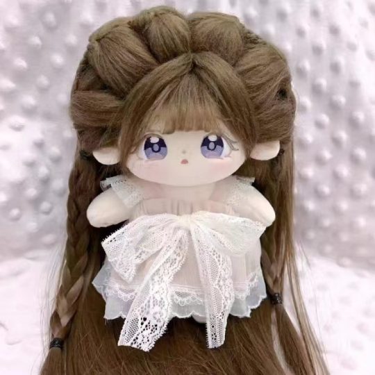 【粉色仙韵套装】【娃衣】棉花娃娃娃衣20厘米可换装男娃女娃毛绒公仔套装娃衣礼物-棉花屋